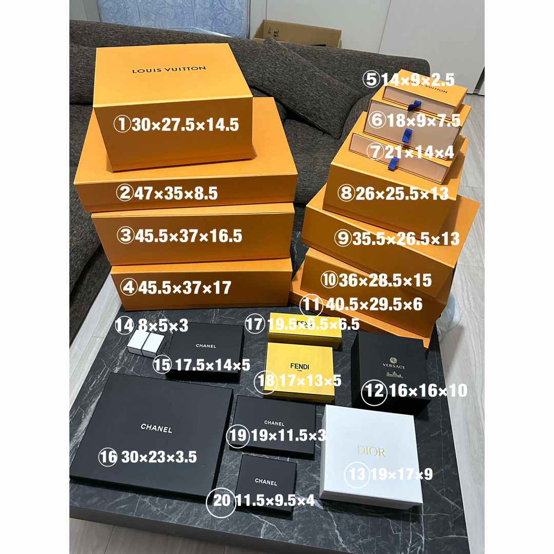ルイヴィトン 空箱6セット(LOUIS VUITTON ルイヴィトン 空箱 6 ルイヴィトン 空箱6セット(LOUIS VUITTON ルイヴィトン 空箱 6