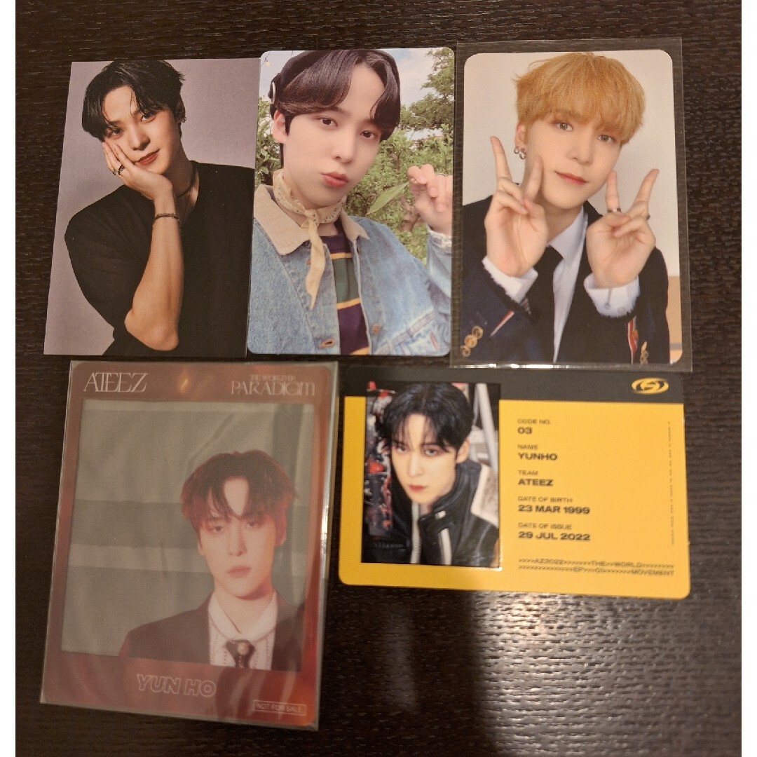 ATEEZ - ATEEZ ユノ トレカ セットの通販 by ヒロシロ's shop ATEEZ - ATEEZ ユノ トレカ セットの通販 by ヒロシロ's shop