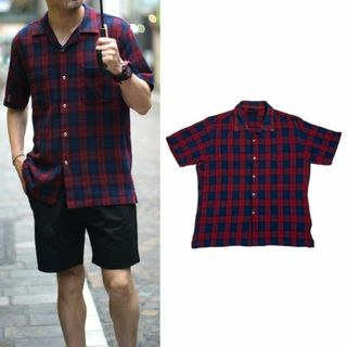ジュンハシモト(junhashimoto)の一度着2.8万 21SS ジュンハシモト　アロハ シャツ(シャツ)