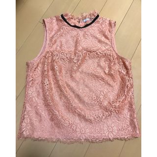 エイチアンドエム(H&M)の総レーストップス(シャツ/ブラウス(半袖/袖なし))