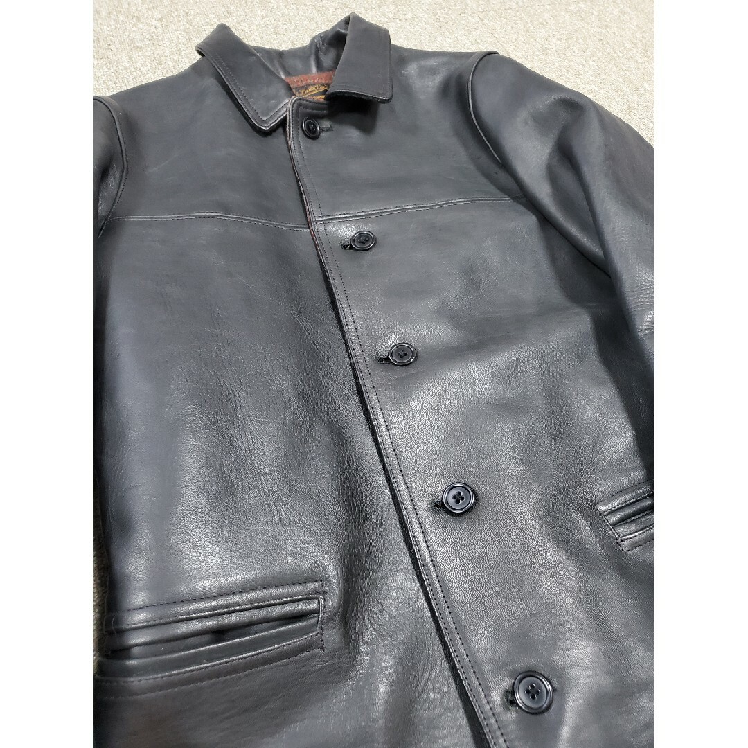 アットラスト At Last&Co カーコート 1st モデル 38 極美品の アットラスト At Last&Co カーコート 1st モデル 38 極美品の