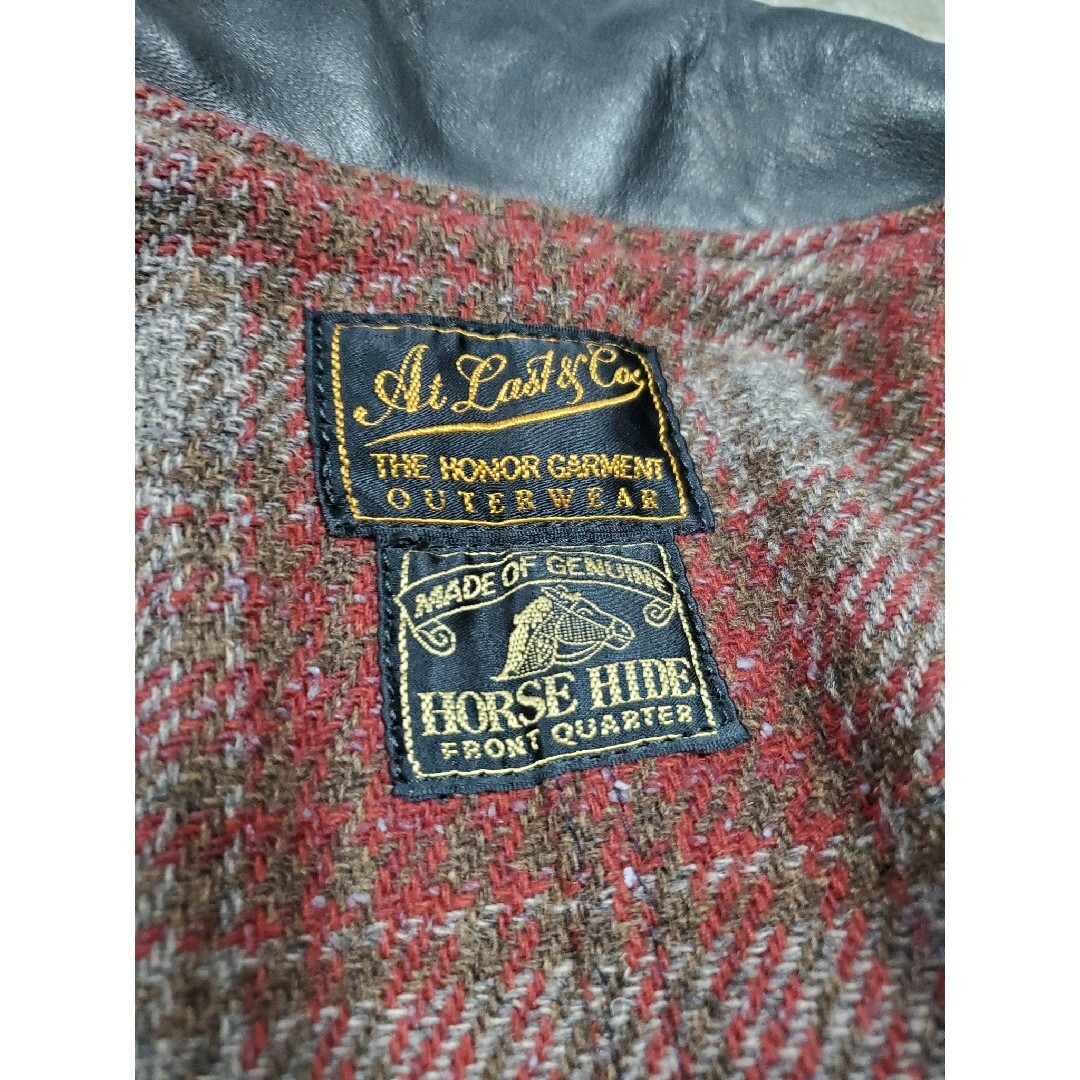 アットラスト At Last&Co カーコート 1st モデル 38 極美品の アットラスト At Last&Co カーコート 1st モデル 38 極美品の