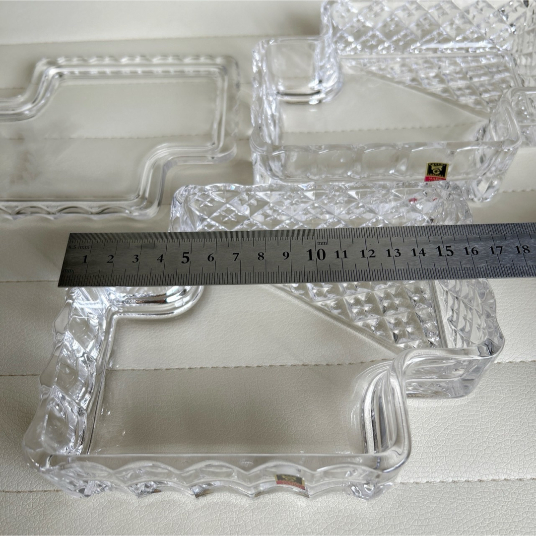 KAGAMI - カガミクリスタル 多賀袖 蓋付き鉢 二段重 重箱 ガラス KAGAMI - カガミクリスタル 多賀袖 蓋付き鉢 二段重 重箱 ガラス