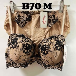 トリンプ(Triumph)のトリンプ  AC004 ブラジャー &ショーツ B70(ブラ&ショーツセット)