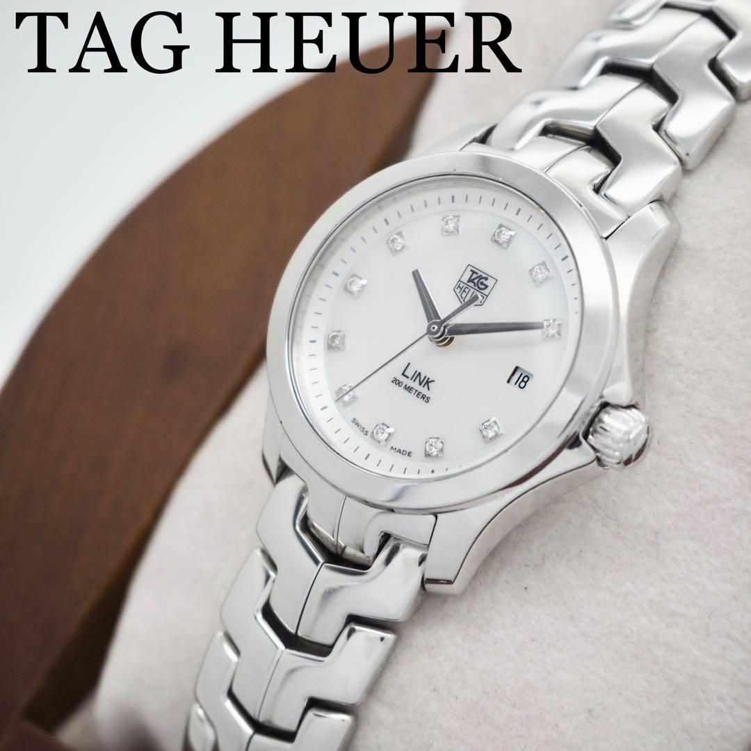 TAG Heuer - 729【美品】タグホイヤー リンク レディース時計 箱 TAG Heuer - 729【美品】タグホイヤー リンク レディース時計 箱