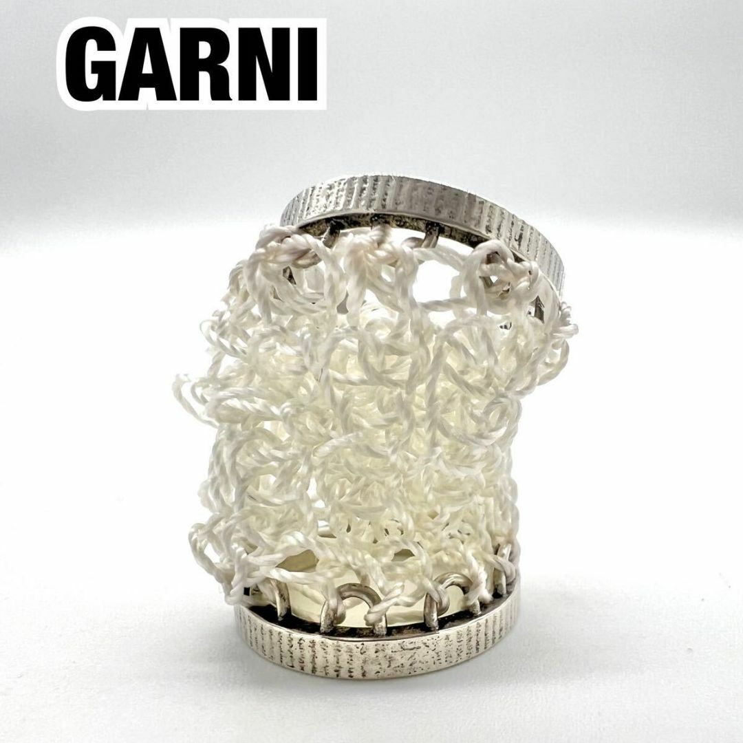 GARNI - レア 廃盤 ヴィンテージ GARNI シルバー SV 2連 GARNI - レア 廃盤 ヴィンテージ GARNI シルバー SV 2連