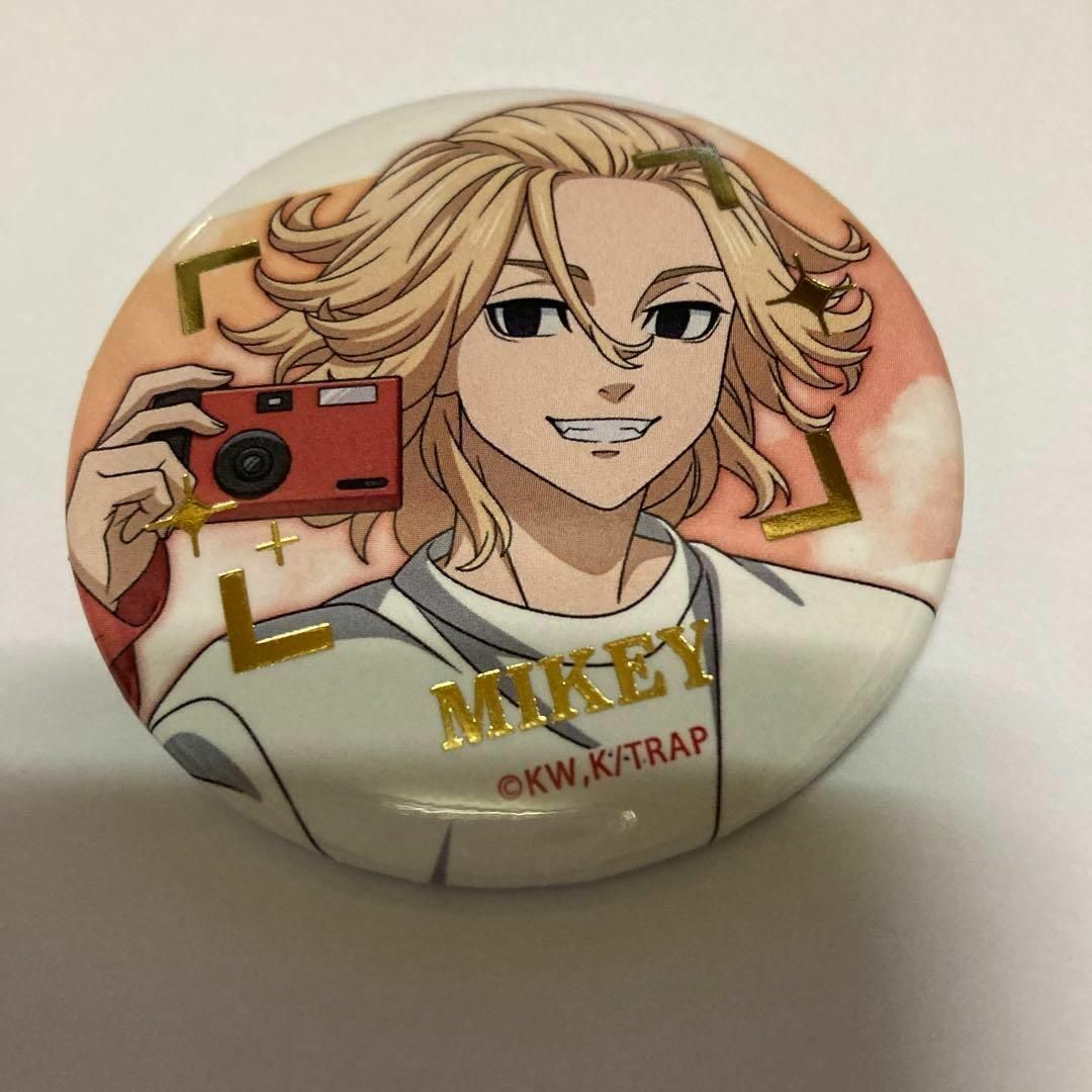 佐野万次郎 マイキー 東京リベンジャーズ ハピネス缶バッジ 箔押し 佐野万次郎 マイキー 東京リベンジャーズ ハピネス缶バッジ 箔押し