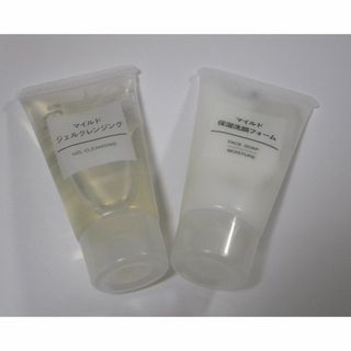 ムジルシリョウヒン(MUJI (無印良品))の無印良品 マイルドジェルクレンジング・マイルド保湿洗顔フォーム 携帯用(クレンジング/メイク落とし)