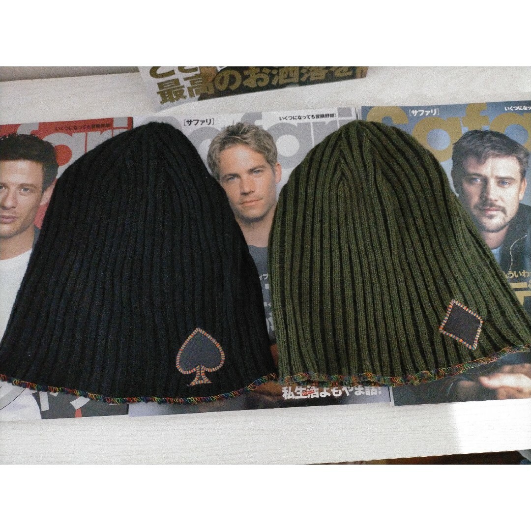 CASTANO 秋冬キャップ 2点セット 男女兼用 フリーサイズ メンズの帽子(キャップ)の商品写真