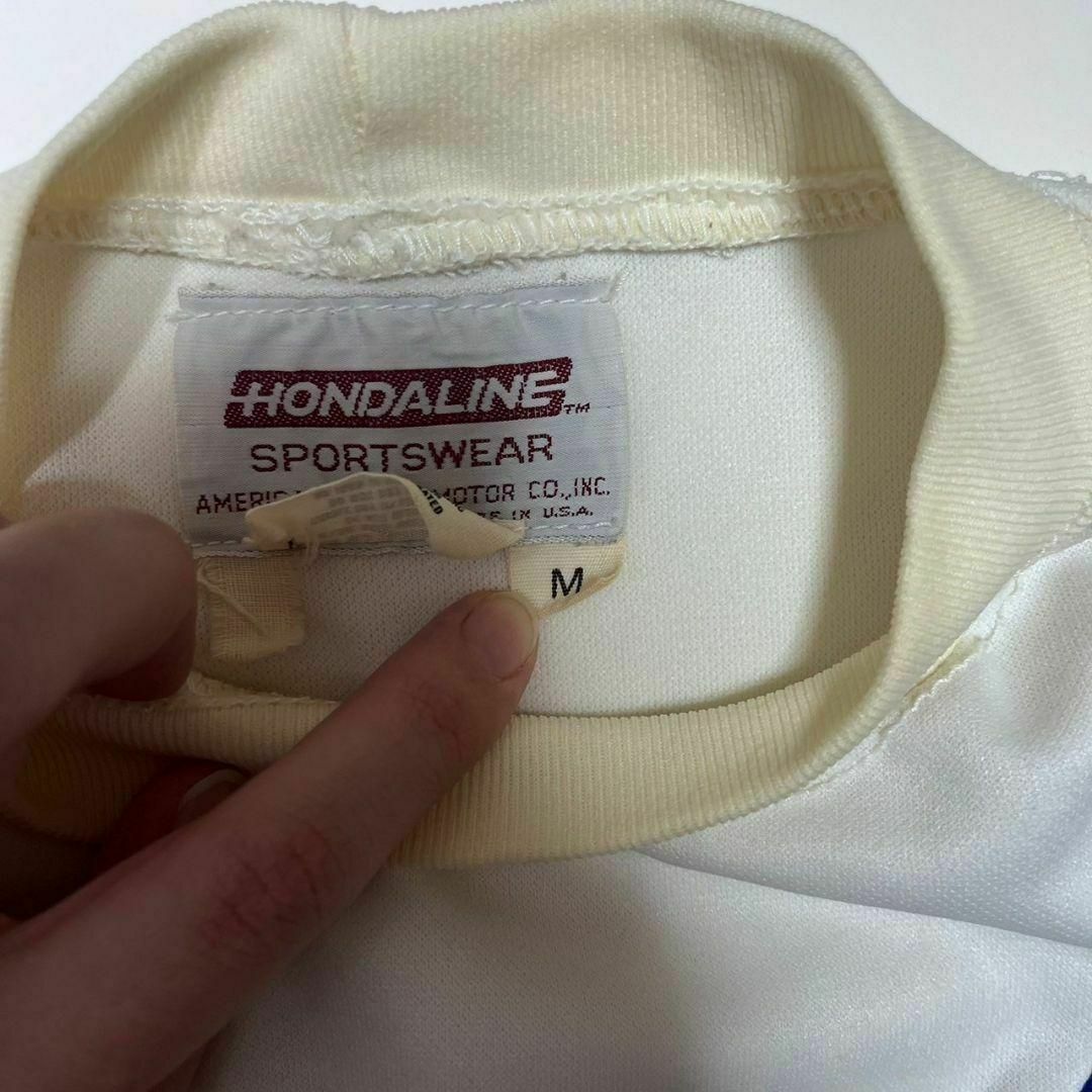 ホンダ - USA製 HONDA トリコロールカラー ビッグプリント ホンダ - USA製 HONDA トリコロールカラー ビッグプリント