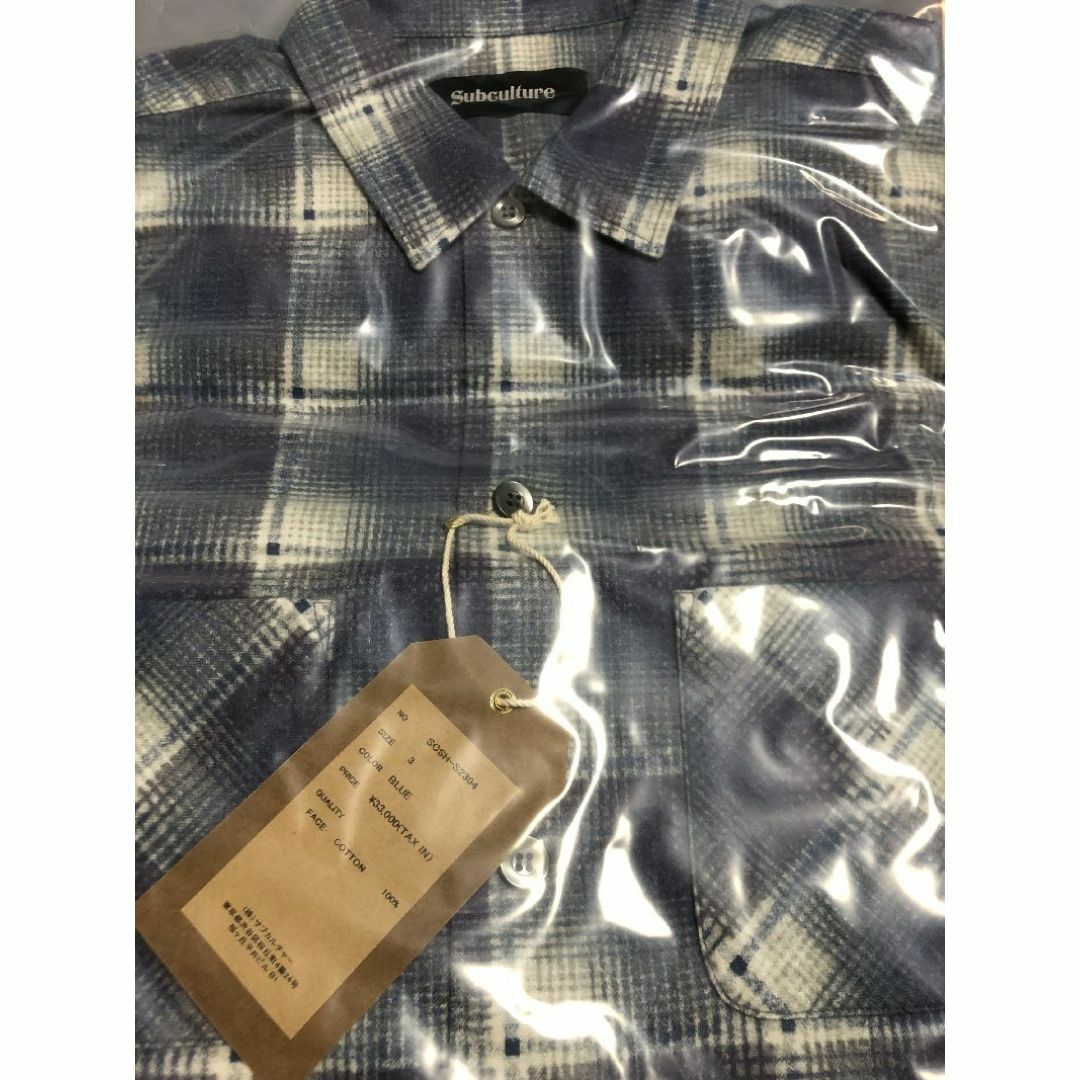 キムタク着 私物 Subculture OMBRE オンブレチェック ネルシャツ キムタク着 私物 Subculture OMBRE オンブレチェック ネルシャツ