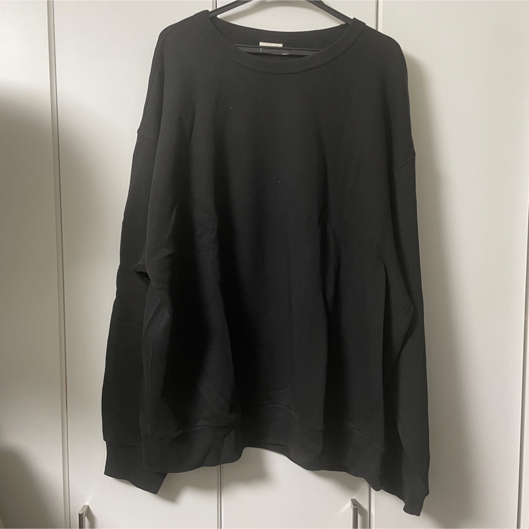 DRIES VAN NOTEN ドリスヴァンノッテン スウェット 黒 L DRIES VAN NOTEN ドリスヴァンノッテン スウェット 黒 L