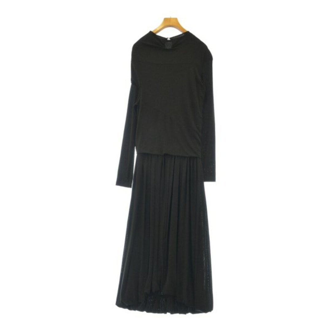 JIL SANDER - JIL SANDER ジルサンダー ワンピース 36(XS位) 黒 JIL SANDER - JIL SANDER ジルサンダー ワンピース 36(XS位) 黒