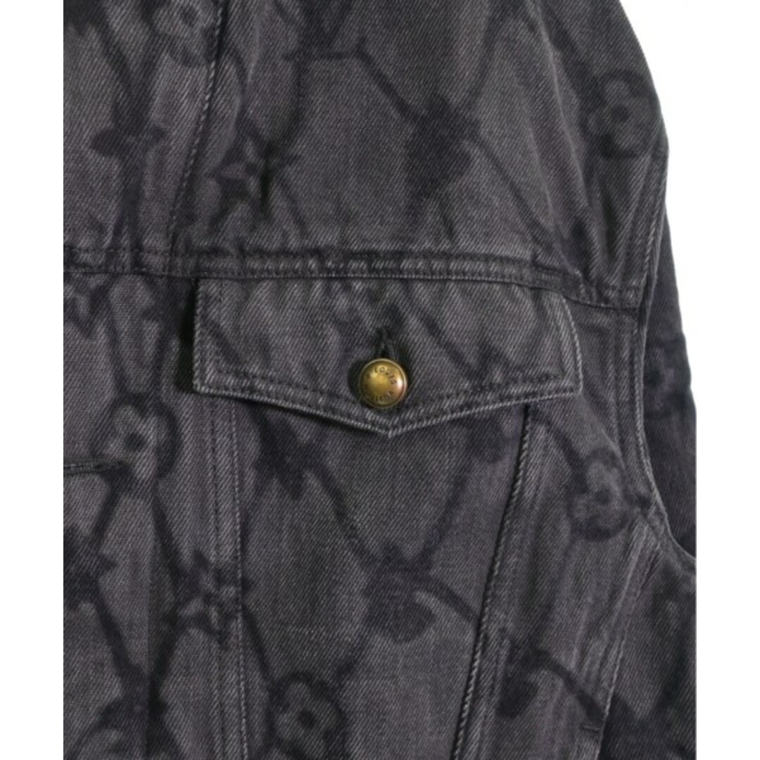 LOUIS VUITTON - LOUIS VUITTON デニムジャケット 46(M位) 黒(総 LOUIS VUITTON - LOUIS VUITTON デニムジャケット 46(M位) 黒(総