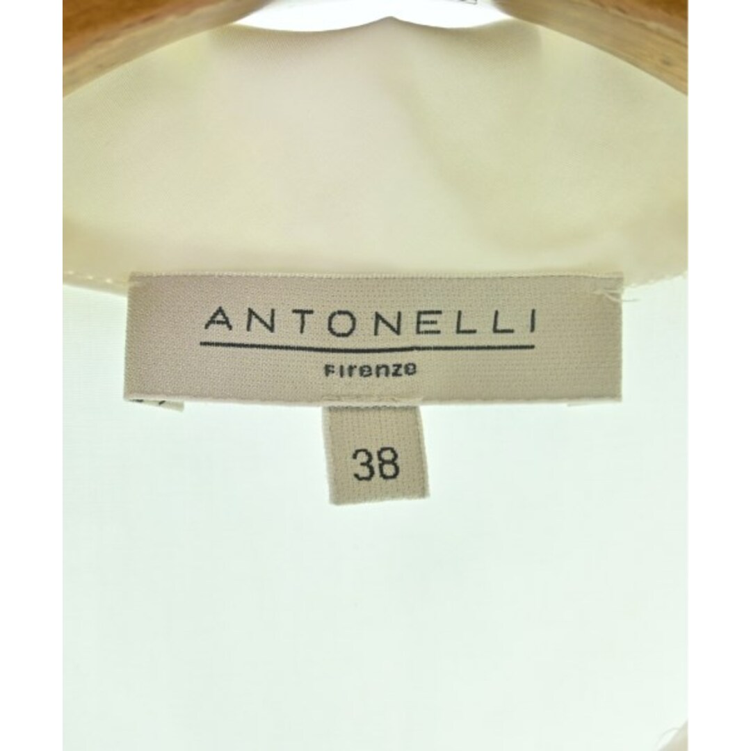 ANTONELLI アントネッリ ブラウス 38(S位) 白 【古着】【中古