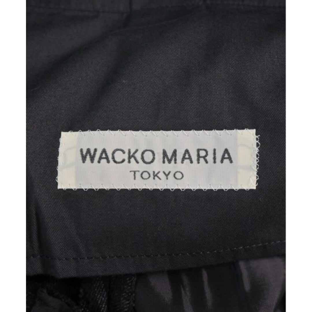 WACKO MARIA - WACKO MARIA ワコマリア スラックス S 黒 WACKO MARIA - WACKO MARIA ワコマリア スラックス S 黒