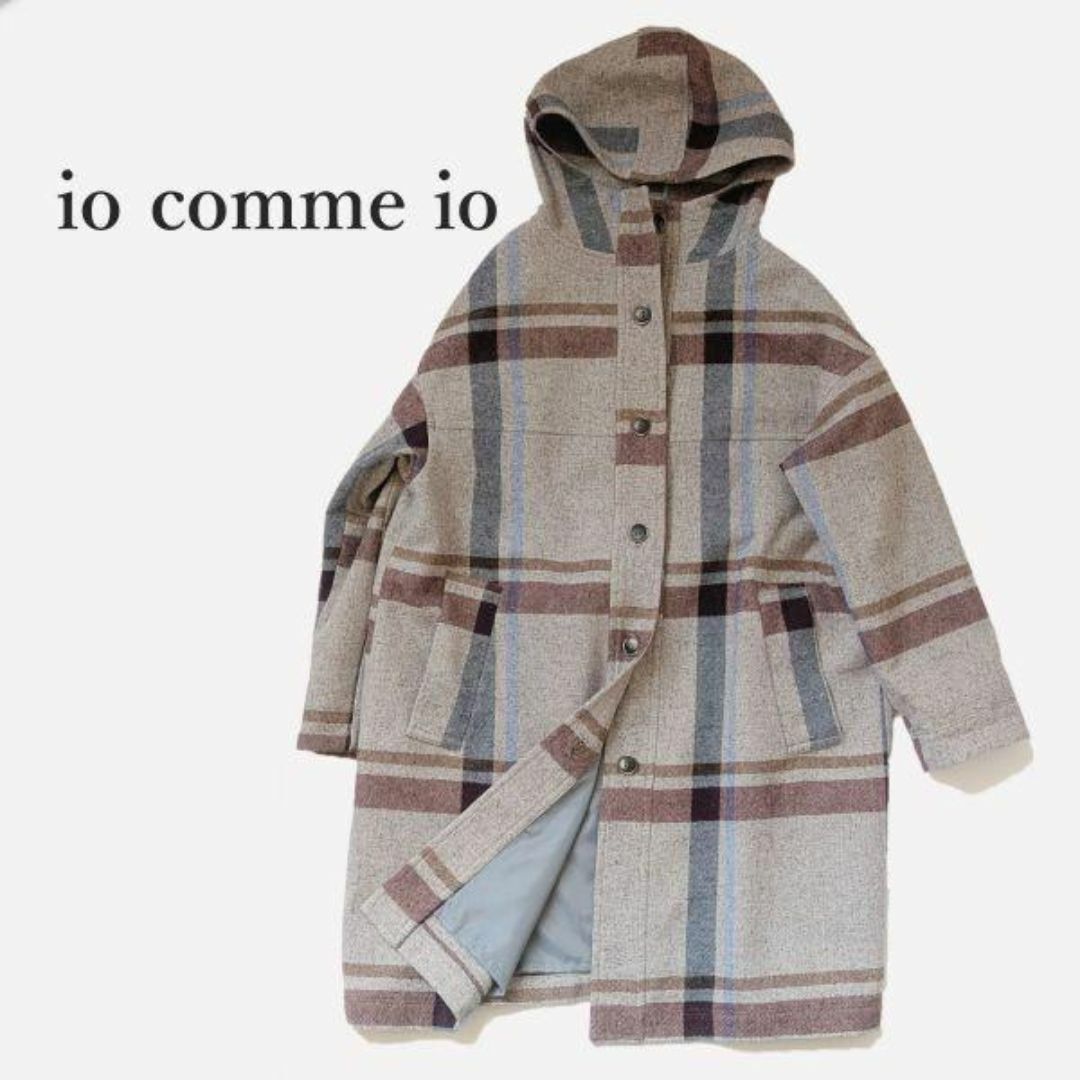センソユニコ io comme io コート グレー フード イオ コム イオ センソユニコ io comme io コート グレー フード イオ コム イオ