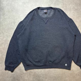 ラッセルアスレティック(Russell Athletic)の【Russell】ラッセルアスレティック グレー無地スウェット LTサイズ(スウェット)