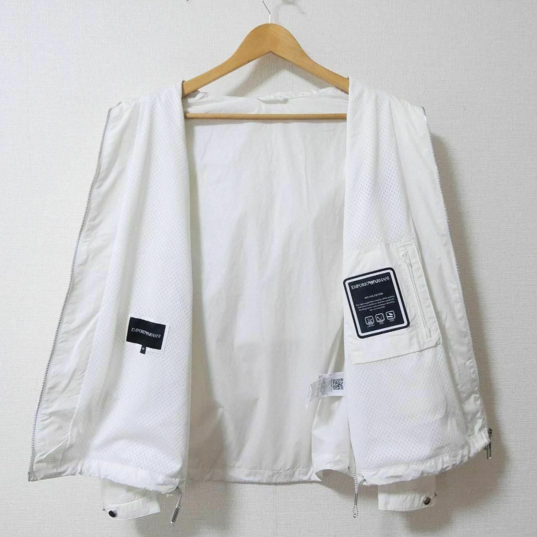 美品 EMPORIO ARMANI 撥水 防風 2WAY フード ブルゾン 美品 EMPORIO ARMANI 撥水 防風 2WAY フード ブルゾン