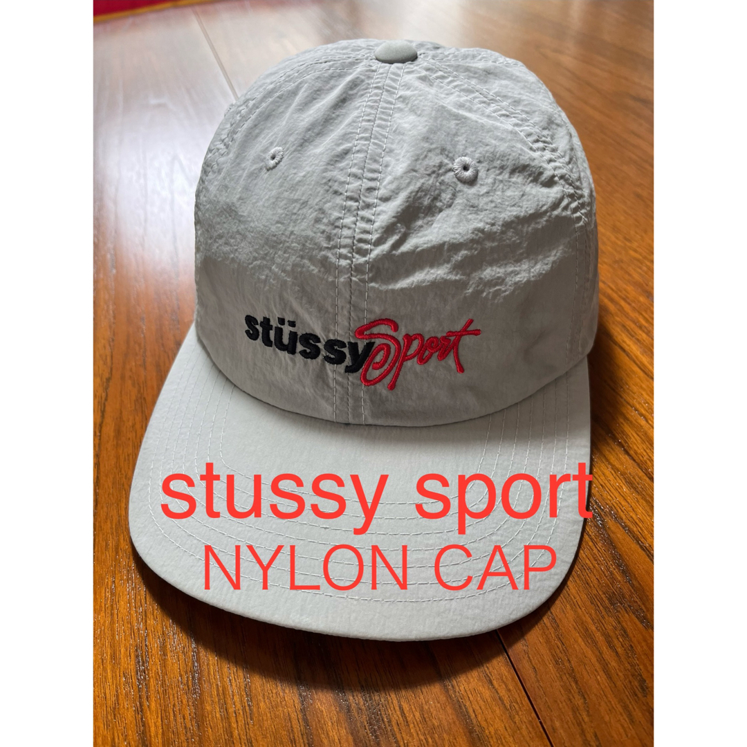STUSSY - 貴重!stussy sport NYLON CAP ナイロンキャップの通販 STUSSY - 貴重!stussy sport NYLON CAP ナイロンキャップの通販