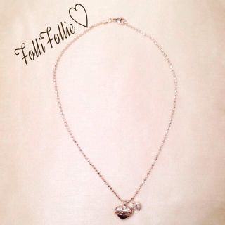 フォリフォリ(Folli Follie)のフォリフォリ♡ネックレス(ネックレス)