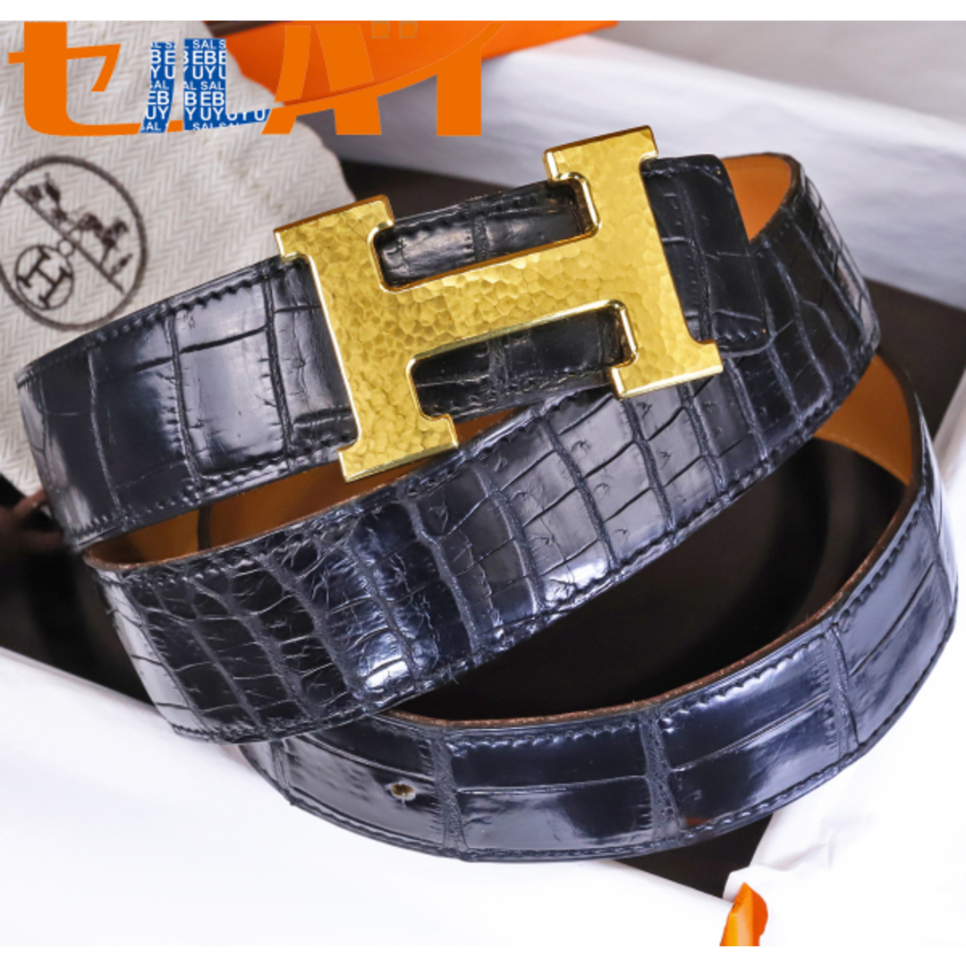 HERMES - 本物 極上品 エルメス 最高級ポロサスクロコダイル HERMES - 本物 極上品 エルメス 最高級ポロサスクロコダイル