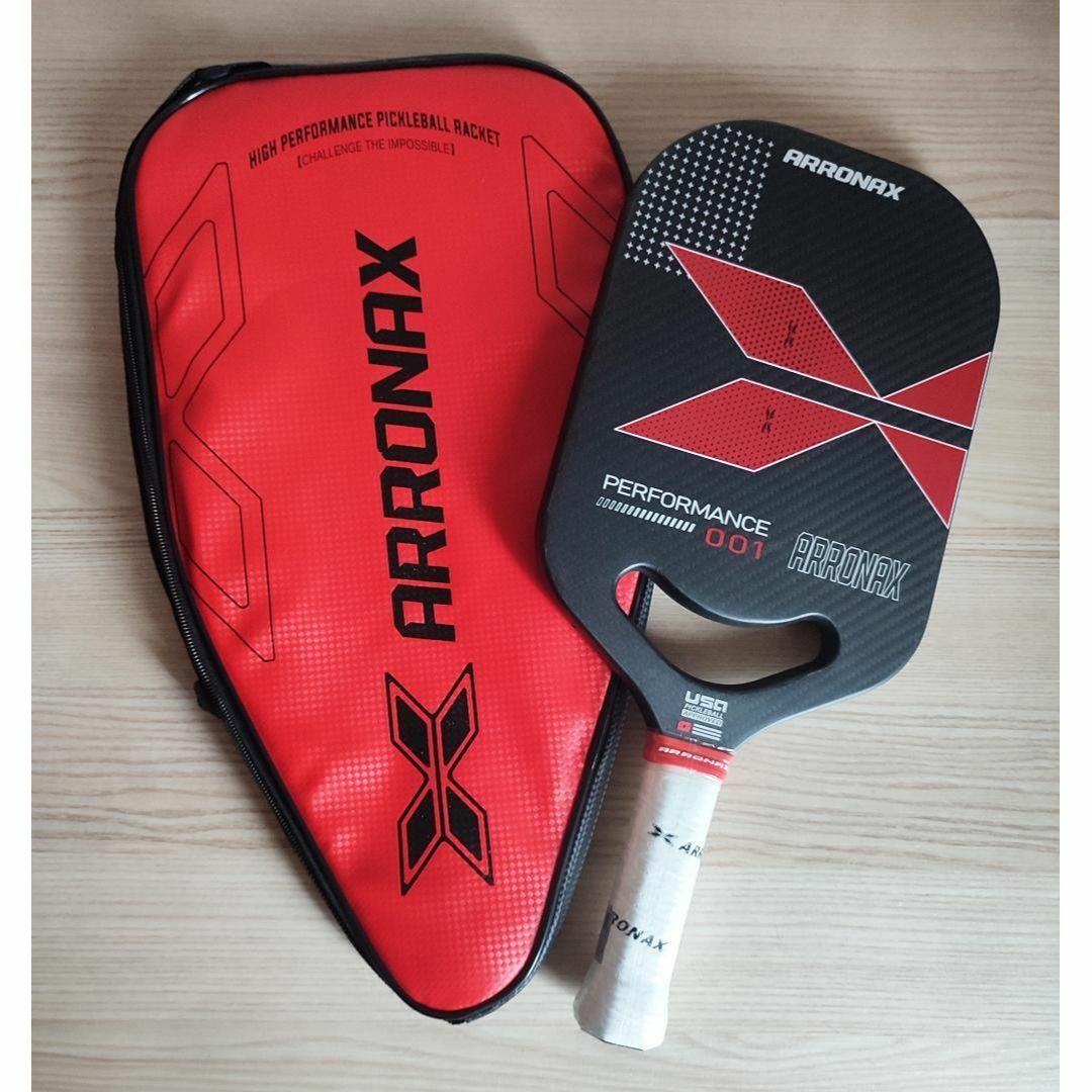 ピックルボール パドル ARRONAX 3Kカーボンファイバー ピックルボール パドル ARRONAX 3Kカーボンファイバー