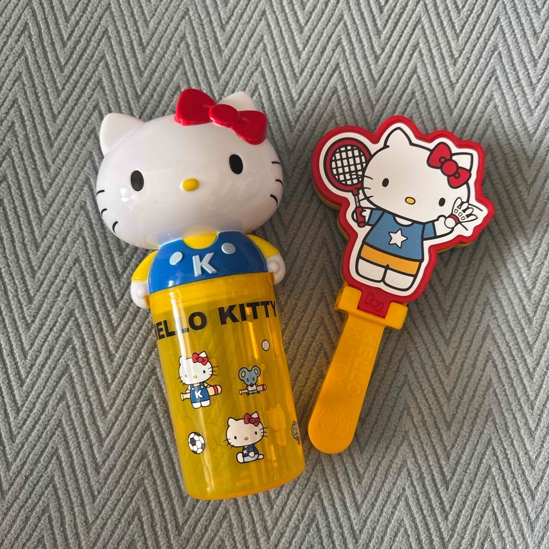 ハローキティ - ハッピーセット☆キティちゃんグッズ2点セットの ハローキティ - ハッピーセット☆キティちゃんグッズ2点セットの