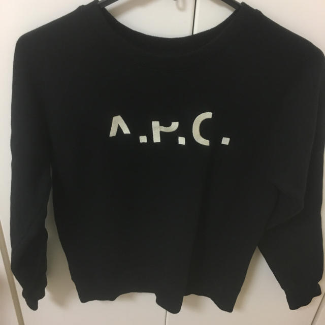 A.P.C - A.P.C 今期ロゴトレーナーの+inforsante.fr