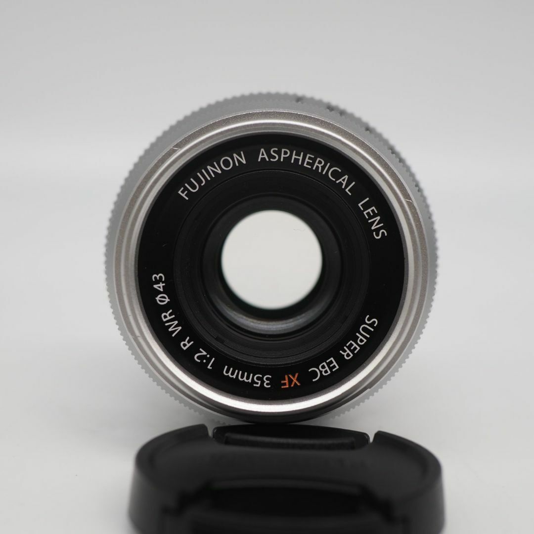 富士フイルム - □極上品□ FUJIFILM XF35mm F2 R WR シルバーの 富士フイルム - □極上品□ FUJIFILM XF35mm F2 R WR シルバーの