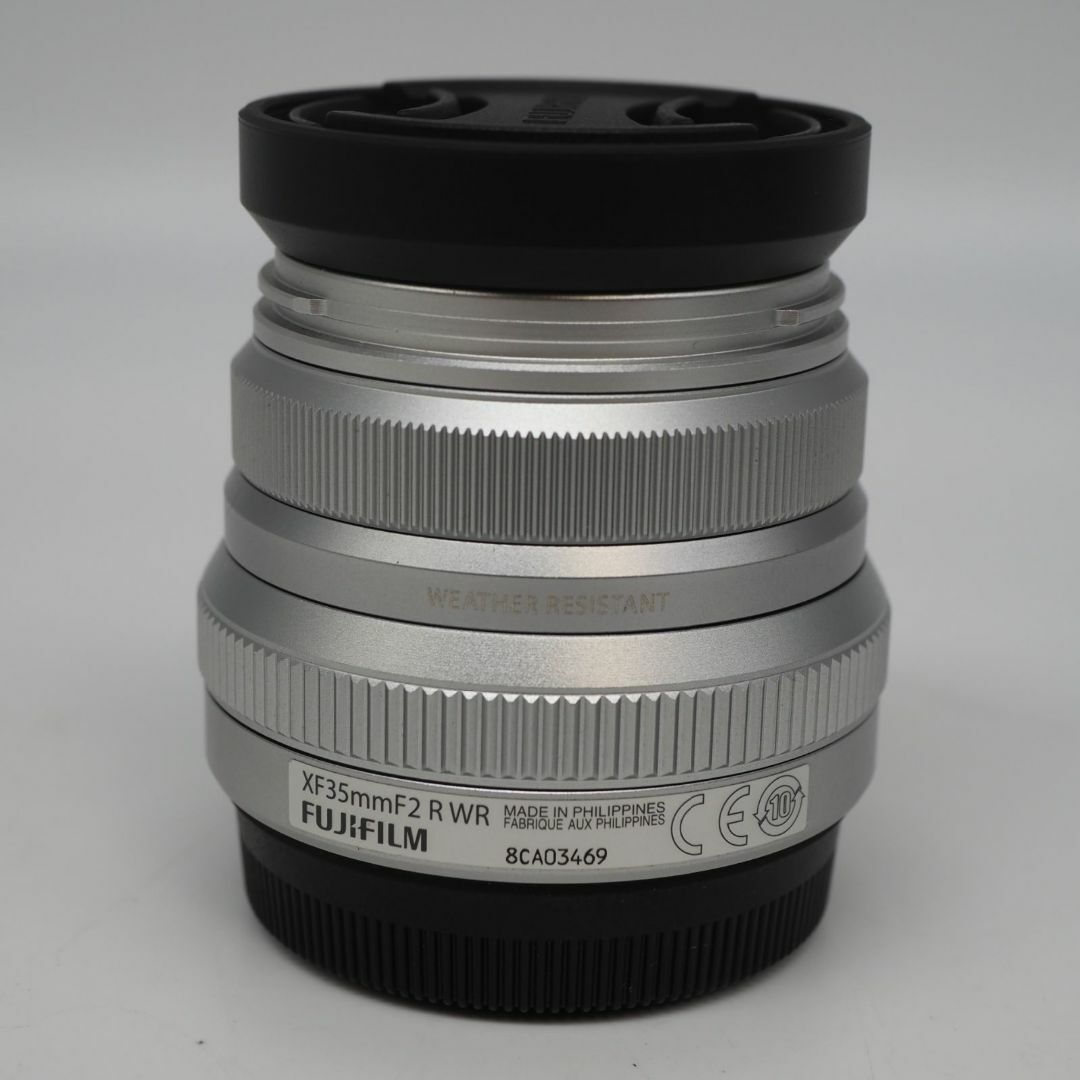 富士フイルム - □極上品□ FUJIFILM XF35mm F2 R WR シルバーの 富士フイルム - □極上品□ FUJIFILM XF35mm F2 R WR シルバーの