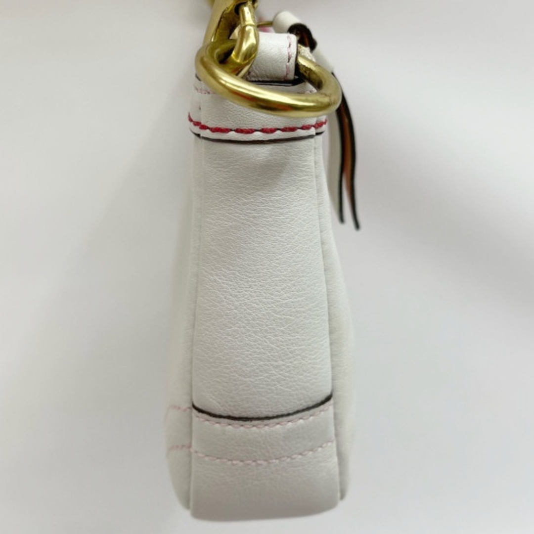 ◇◇COACH コーチ ハンドバッグ ミニバッグ 花 レザー×スエード ◇◇COACH コーチ ハンドバッグ ミニバッグ 花 レザー×スエード