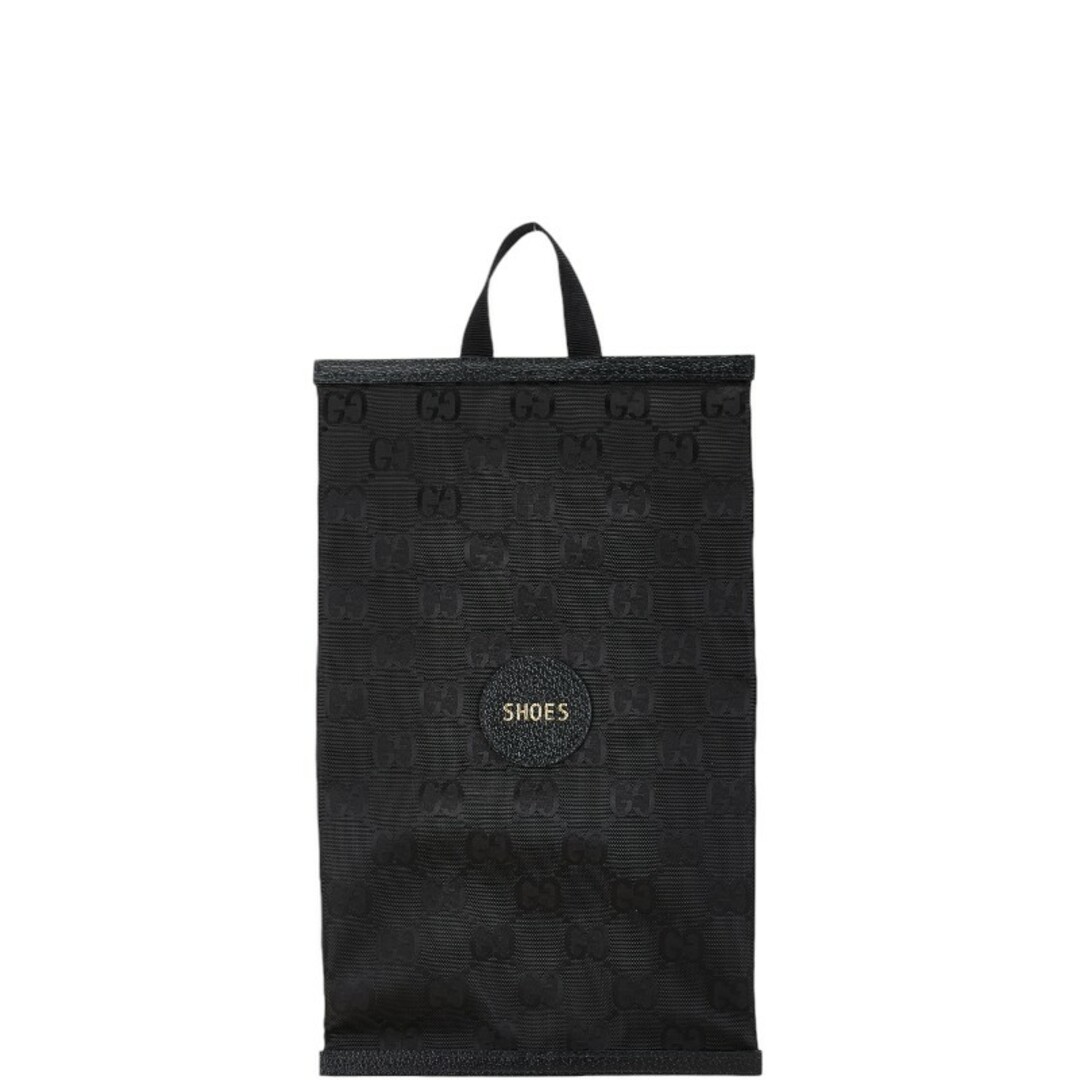 GUCCI - 美品 グッチ GGナイロン シューズバッグ 674241 ナイロン レディース GUCCI 【222-70681】