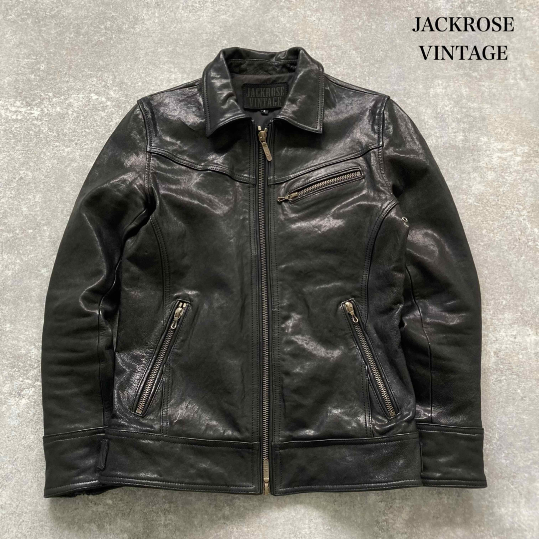 JACKROSE - 【JACKROSE VINTAGE】 ジャックローズ 山羊革レザー JACKROSE - 【JACKROSE VINTAGE】 ジャックローズ 山羊革レザー