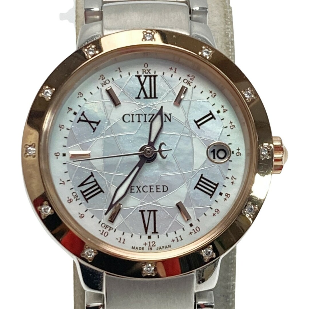 CITIZEN - CITIZEN シチズン エクシード 12Pダイヤ H060-T022634 CITIZEN - CITIZEN シチズン エクシード 12Pダイヤ H060-T022634