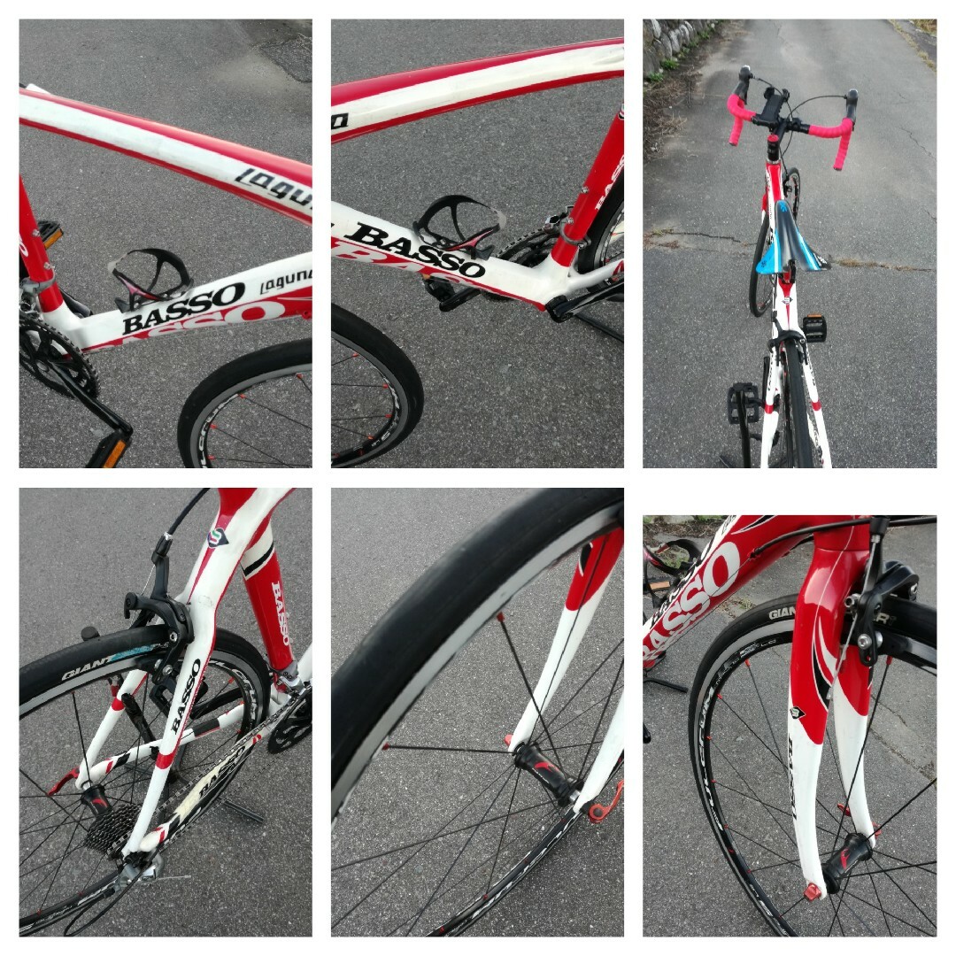 BASSO バッソ カーボンフレーム ロードバイクの通販 by BASSO バッソ カーボンフレーム ロードバイクの通販 by