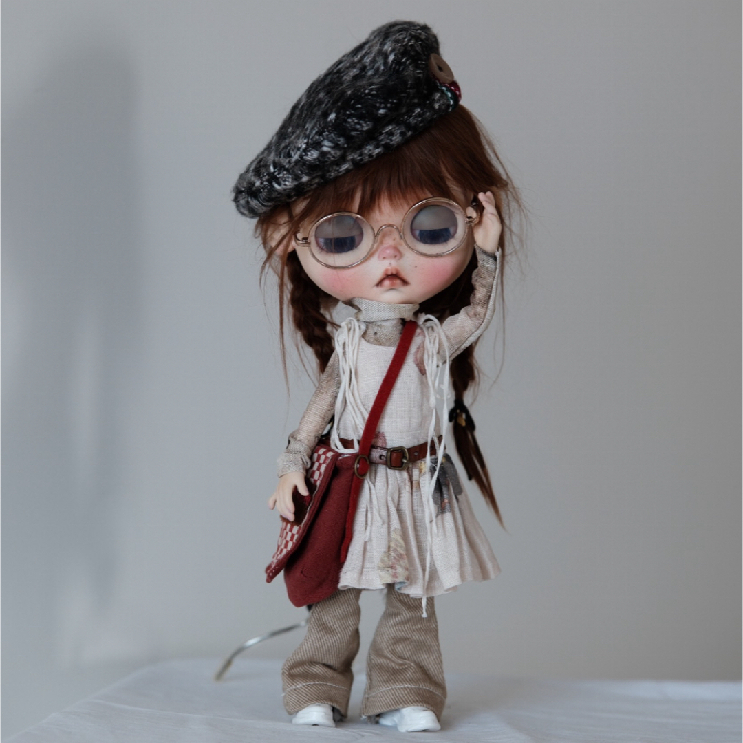 ブライス お洋服 アウトフィット 海外作家製 カジュアルセットD ブライス お洋服 アウトフィット 海外作家製 カジュアルセットD