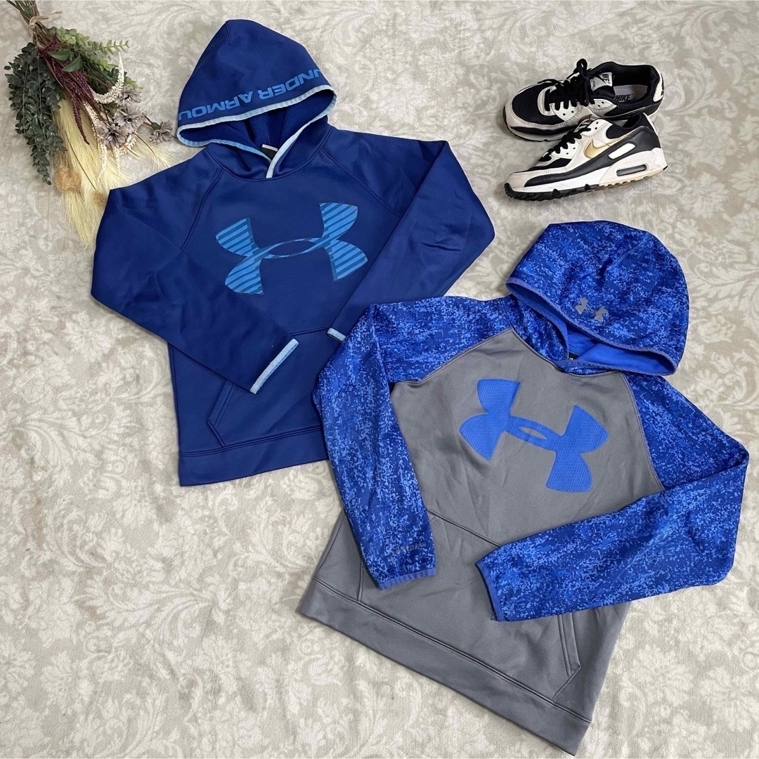 UNDER ARMOUR - アンダーアーマー ジャージ パーカー 150 YLG UNDER ARMOUR - アンダーアーマー ジャージ パーカー 150 YLG