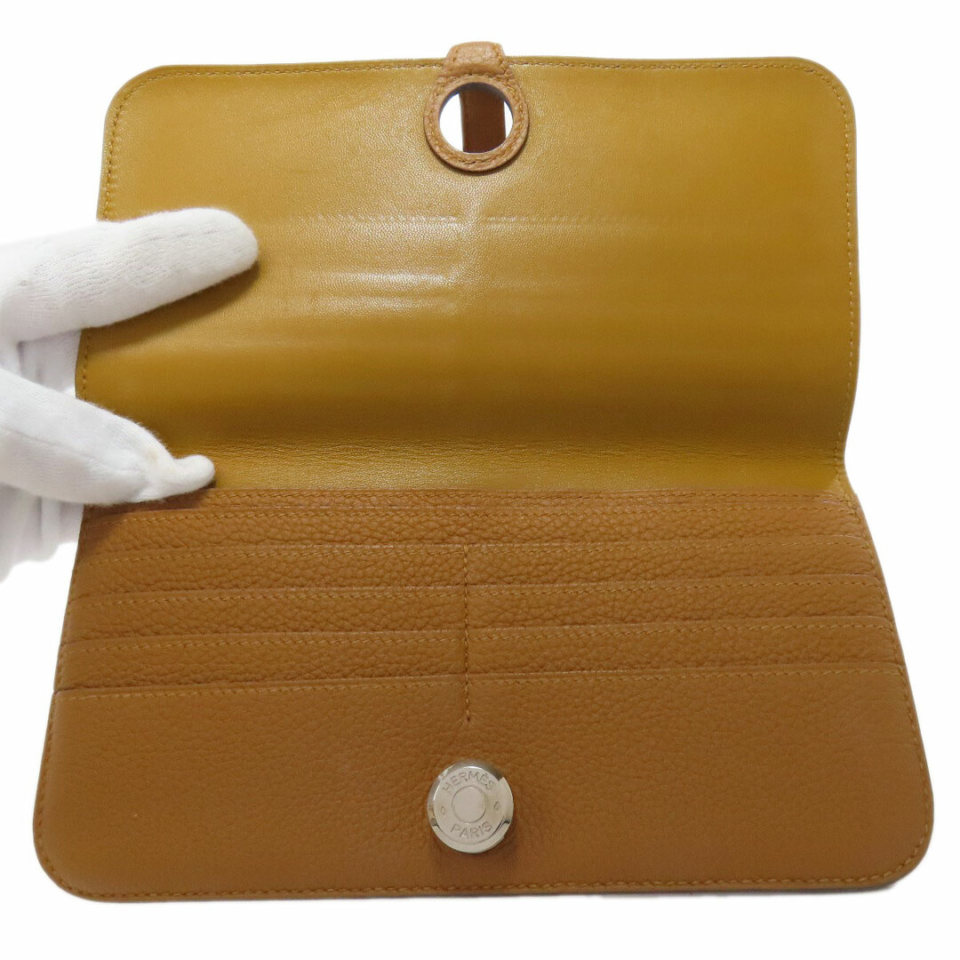 HERMES - HERMES ドゴンロング シルバー金具 長財布(小銭入れ HERMES - HERMES ドゴンロング シルバー金具 長財布(小銭入れ