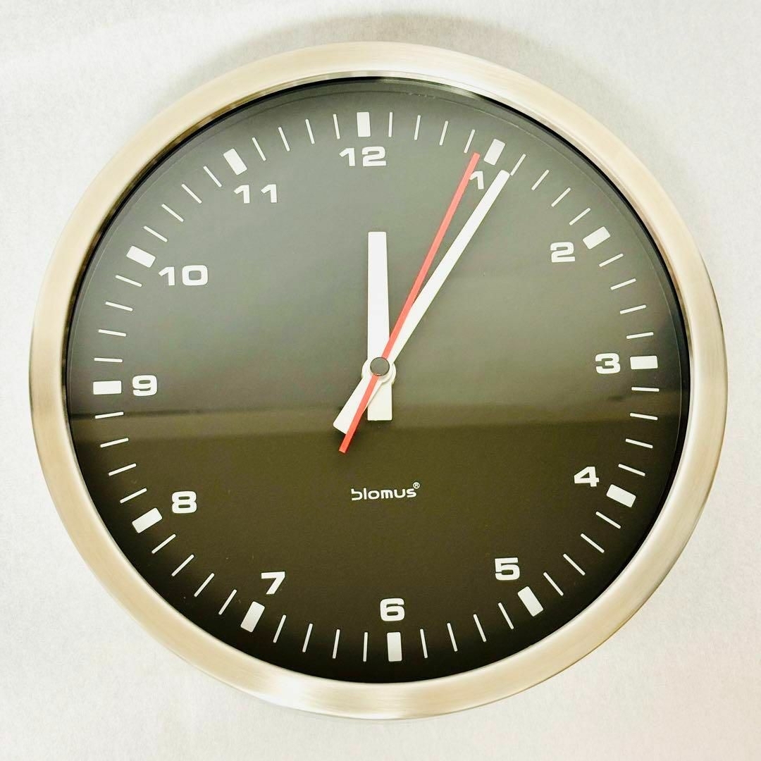 blomus ブロムス ウォールクロック ドイツ ステンレス 掛け時計 blomus ブロムス ウォールクロック ドイツ ステンレス 掛け時計