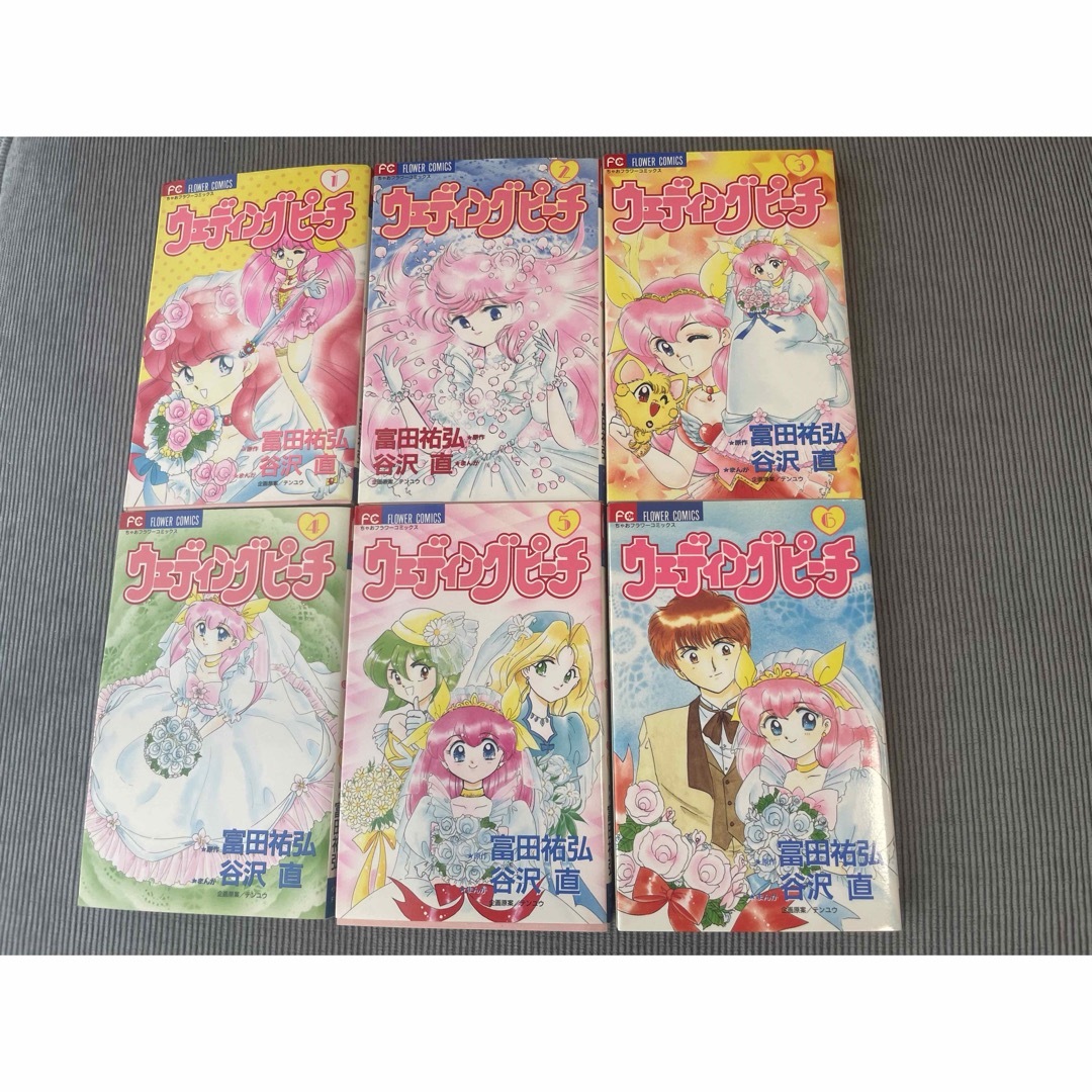 メーカー ウェディングピーチ 初版全6巻セット ちゃおフラワーコミックス 少女