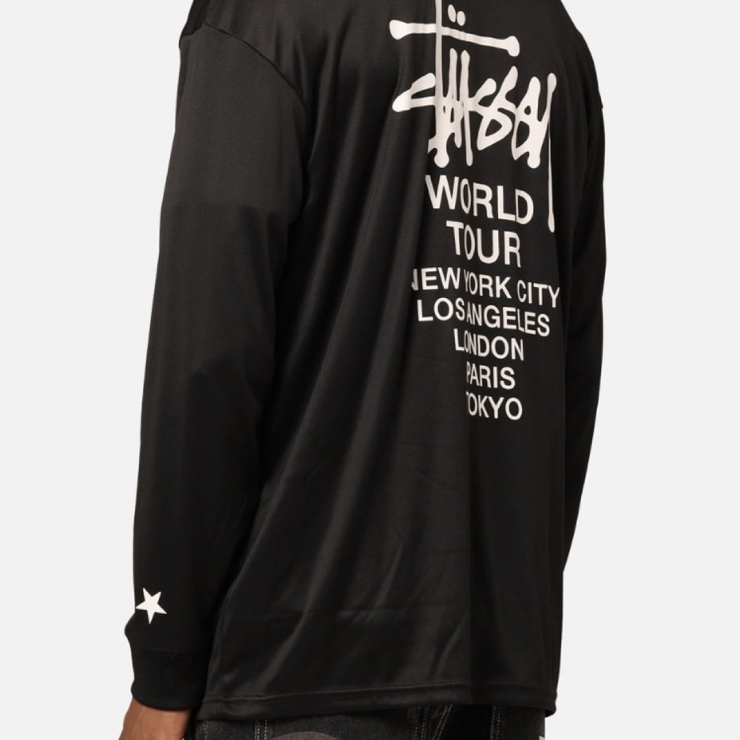 STUSSY - XL STUSSY ステューシー フットボールシャツ ロンT STUSSY - XL STUSSY ステューシー フットボールシャツ ロンT