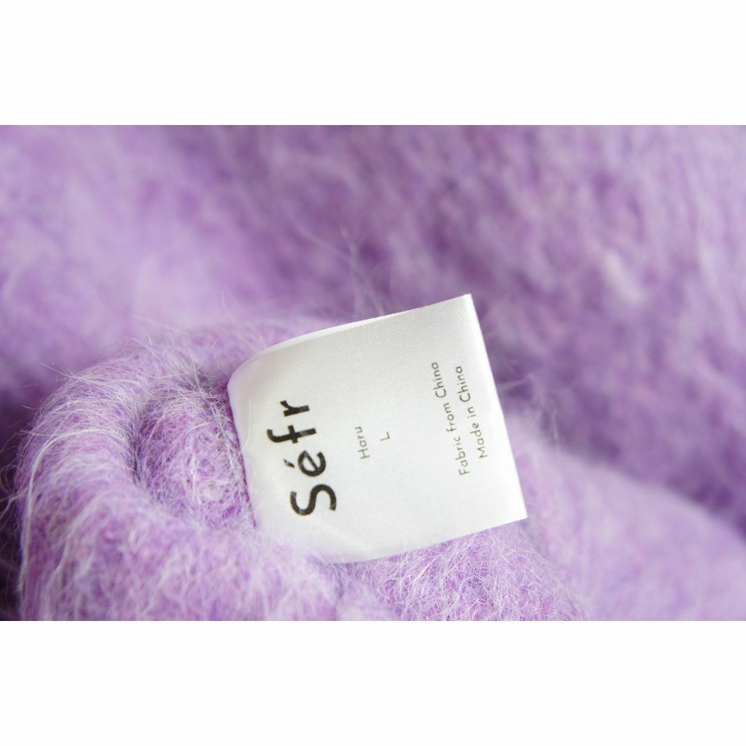 美品23AW Sefr セファー モヘア アルパカ ニット セーター 916O 美品23AW Sefr セファー モヘア アルパカ ニット セーター 916O