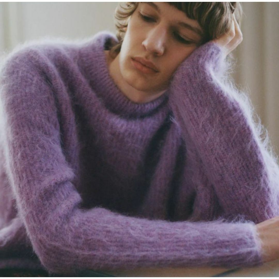 美品23AW Sefr セファー モヘア アルパカ ニット セーター 916O 美品23AW Sefr セファー モヘア アルパカ ニット セーター 916O