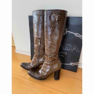 PRADA(ブーツ ・ ブラウン/茶色系)のフリマアイテム一覧 PRADA(ブーツ ・ ブラウン/茶色系)のフリマアイテム一覧