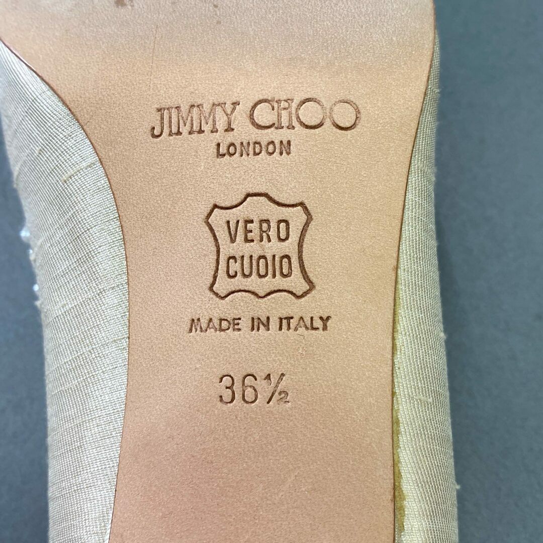 5j10 《美品》 JIMMY CHOO ジミーチュウ パールビーズ パンプス 5j10 《美品》 JIMMY CHOO ジミーチュウ パールビーズ パンプス