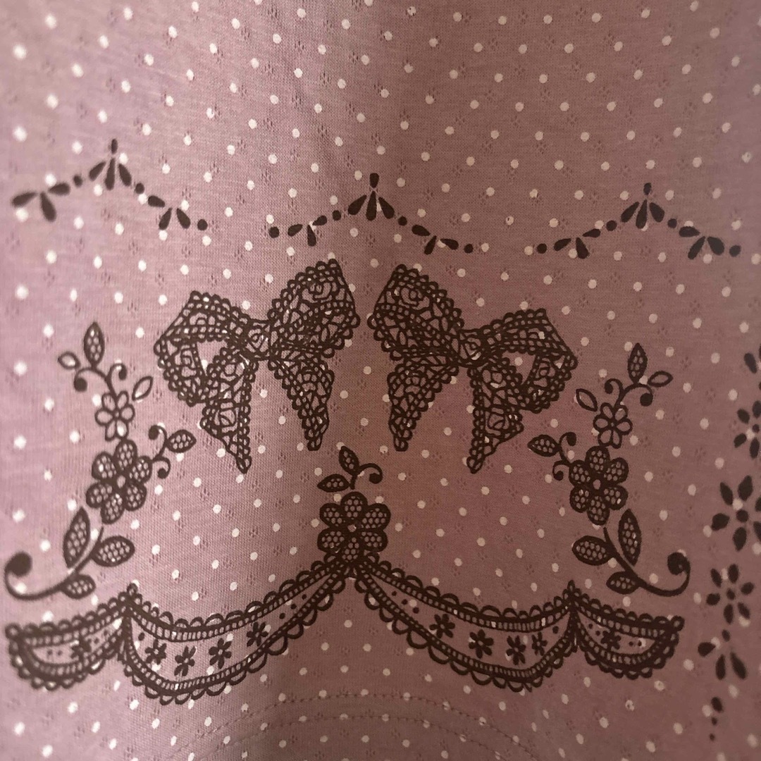 ピンク 水玉柄　Aラインワンピース　Sサイズ　新品 タグ付 レディースのワンピース(ロングワンピース/マキシワンピース)の商品写真