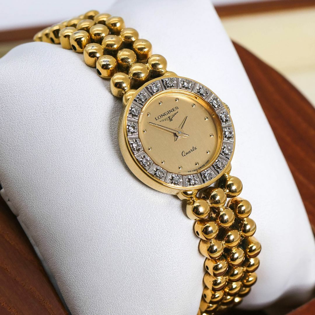 18632円 LONGINES - 稼働 LONGINES 腕時計 ダイヤベゼル 2針 18632円 LONGINES - 稼働 LONGINES 腕時計 ダイヤベゼル 2針