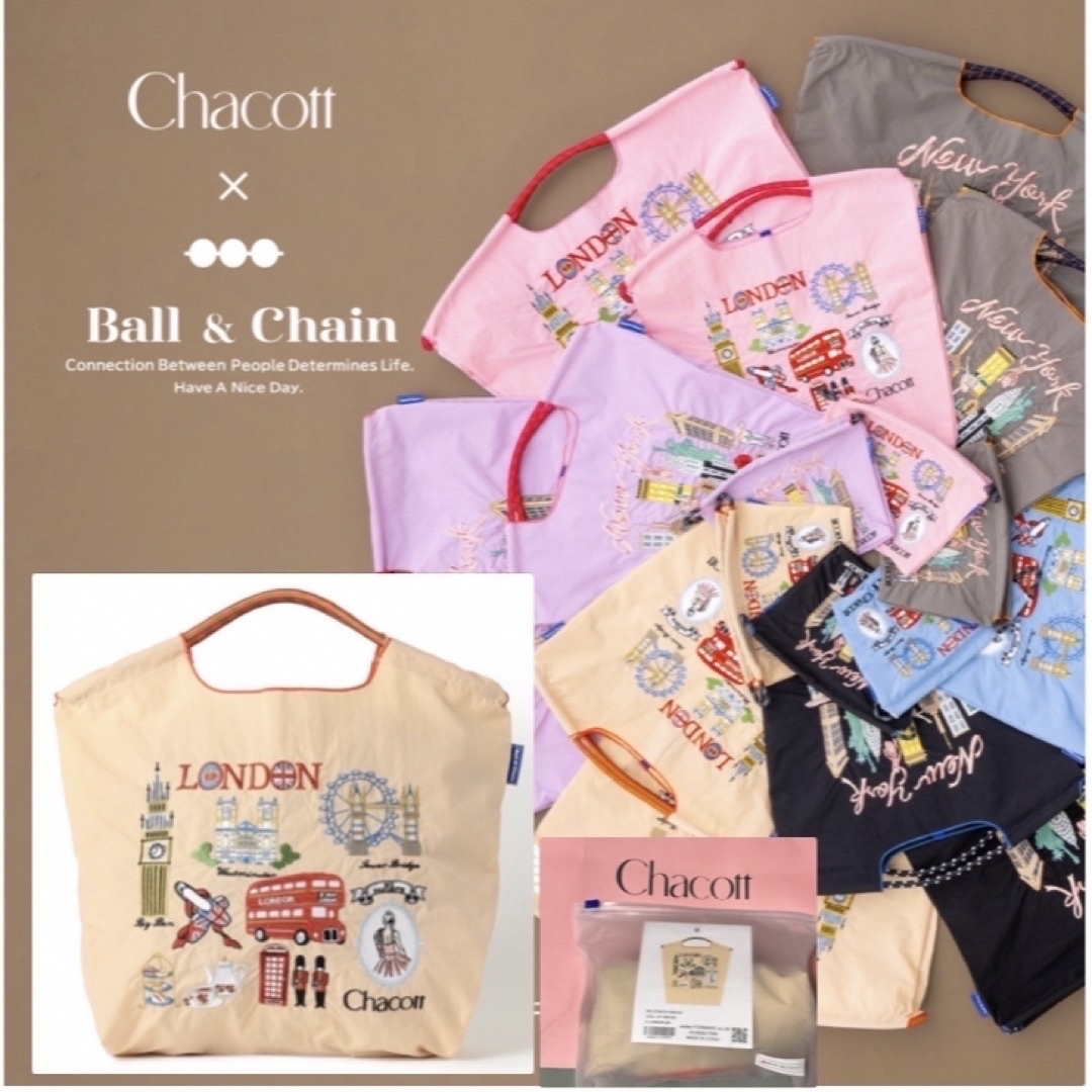 CHACOTT - Ball&Chain ボールアンドチェーンxチャコット コラボ CHACOTT - Ball&Chain ボールアンドチェーンxチャコット コラボ