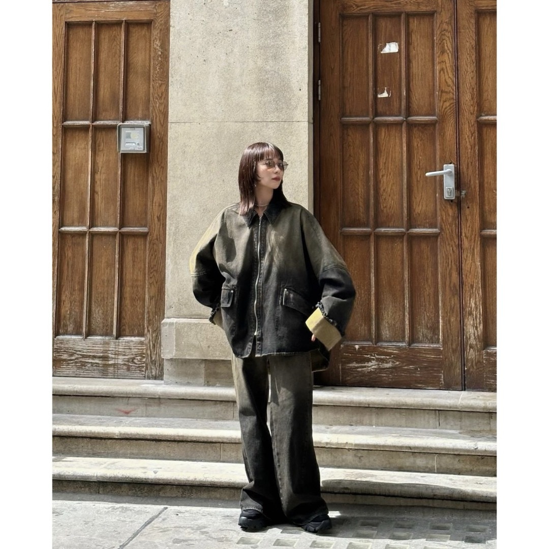 週末限定】KnuthMarf denim over shirt jacket 週末限定】KnuthMarf denim over shirt jacket